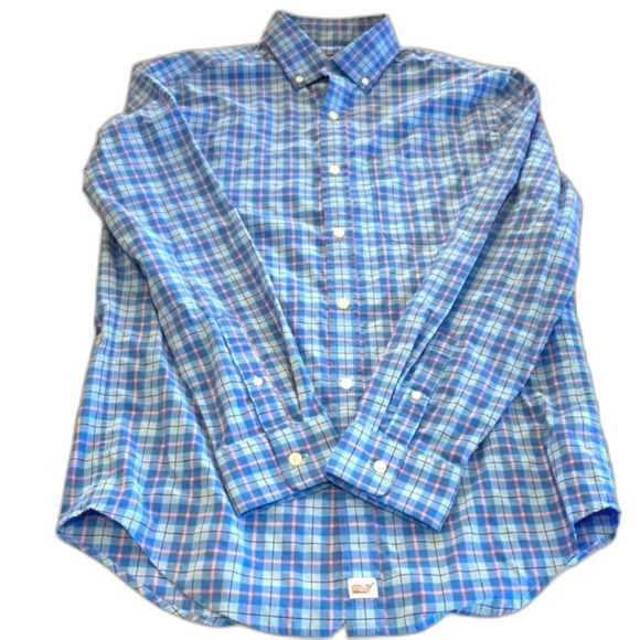 Vineyard Vines Classic Murray Dry Fit Preppy Lightweight Golf
Shirt Small - Picture 1 of 6